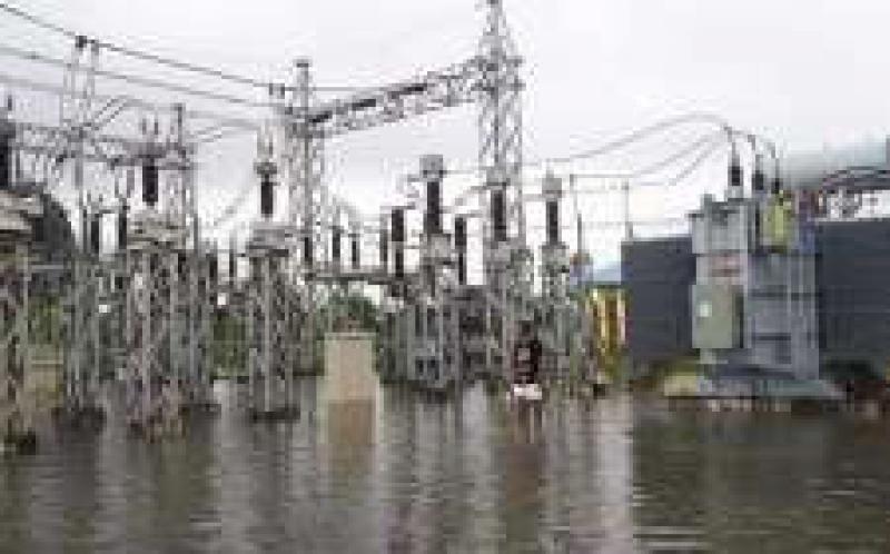 緬甸受洪水影響，部分地區已經切斷了電力