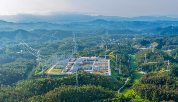 中國江西省重點工程贛州東（凌云）500千伏輸變電工程順利投運
