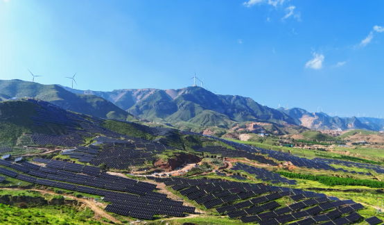 中國國華投資山陰縣100MW光伏儲氫項(xiàng)目并網(wǎng)發(fā)電